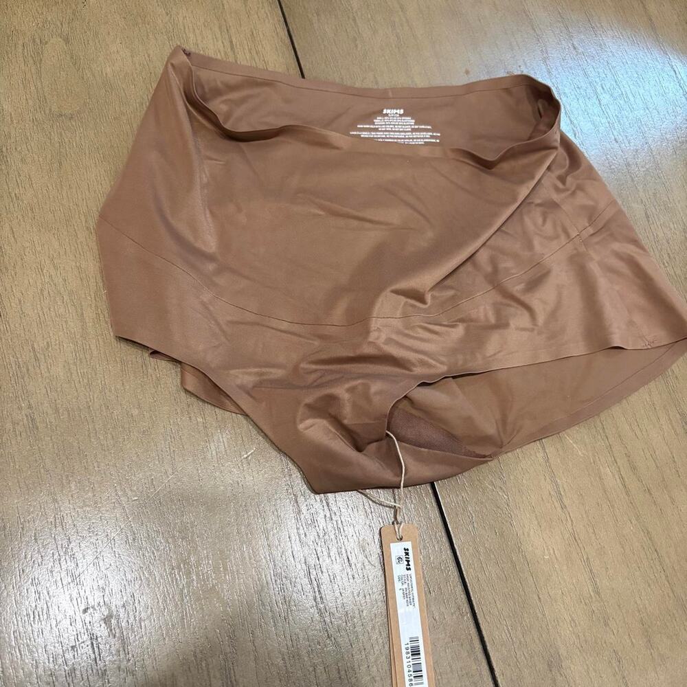 Skims brown high waisted bikini bottoms
